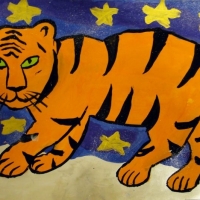 Киракосянц Давид, 8 лет, Звездный тигр