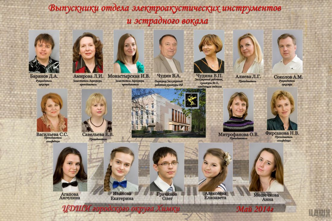 Выпускники ЦДШИ 2014 года
