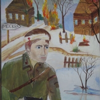Елисейкина Люба, Раненый солдат