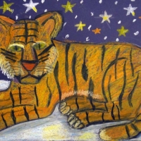 Ханачивская Настя, 10 лет, Звездный тигренок