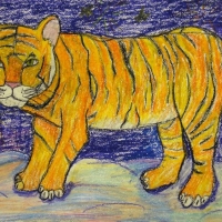 Шлемко Наташа, 10 лет, Тигр
